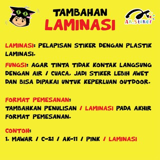 Stiker Anak Panah untuk Tangga Shopee Indonesia