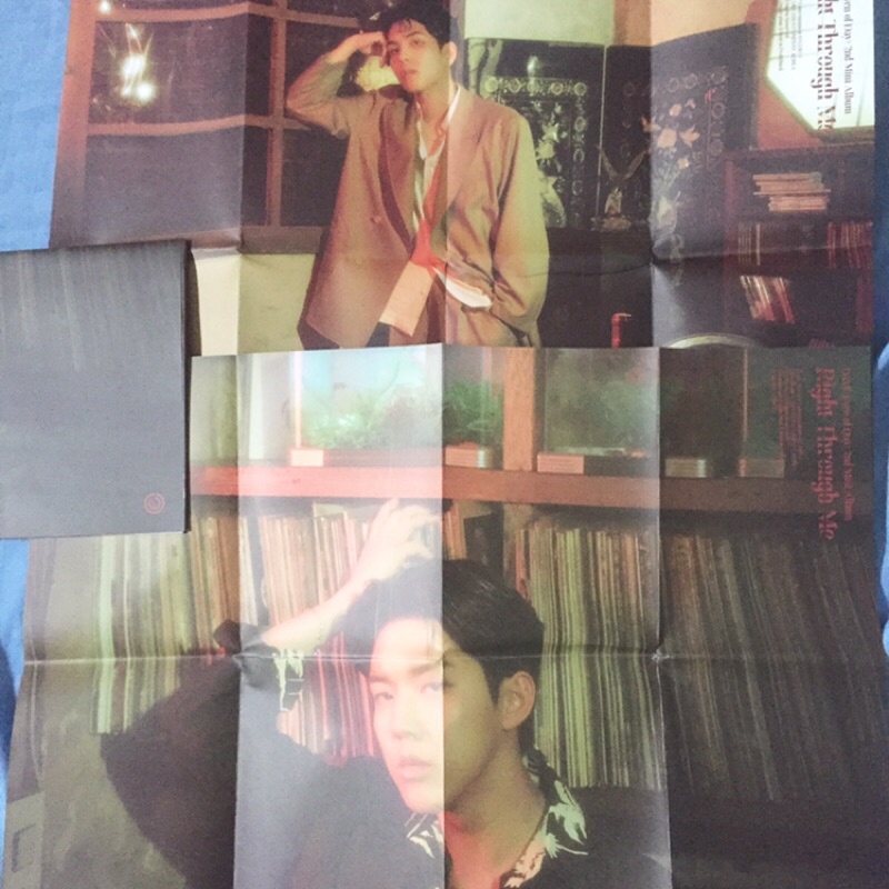 folded poster DAY6 EOD dowoon rtm (ONLY 1 STOCK)