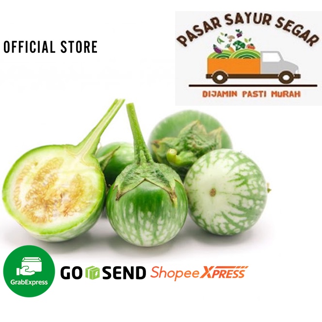 

TERONG BULAT 500 gr / Terong Lalap 500 gr