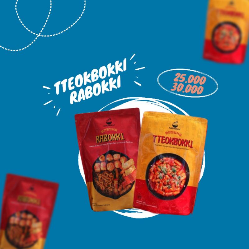 

TTEOKBOKKI RABOKKI KOREAKEUN ENAK MURAH HALAL