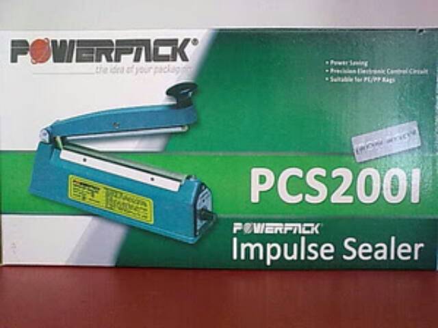 POWERPACK PCS200I body Besi - Impulse Sealer / Press Plastik / Pengemas Makanan #Best Product