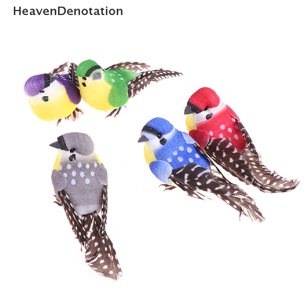 1 Pc Ornamen Bulu Burung Merpati Buatan Untuk Taman Mall