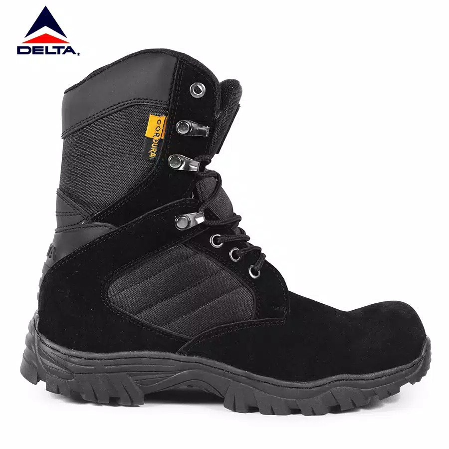 SEPATU BOOT UJUNG BESI PRIA DLTA CORDURA GURUN USA BOOTS SEFTY