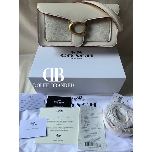 CH TABBY SHOULDER BAG 26 IN SIGNATURE CANVAS (91215 WHITE)