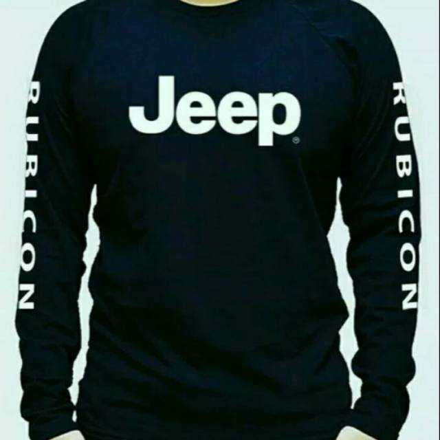 KAOS LENGAN PANJANG JEEP RUBICON BIG SIZE M L XL XXL 3XL 4XL