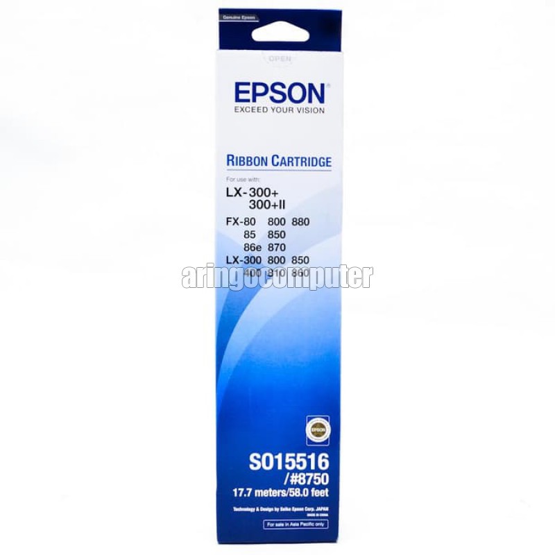 Cartridge &amp; Tinta Epson Ribbon Catridge 8750 Ori (LX300)