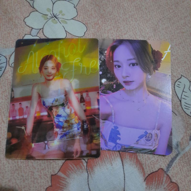 PHOTOCARD LENTICULAR TZUYU TWICE TASTE OF LOVE