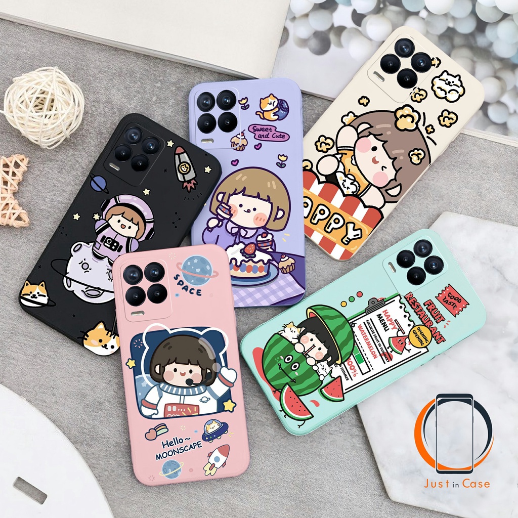 Softcase Macaron Roro Jump TPU (UV06) Realme 8/8 PRO 8i 7 7i 7 PRO 6 6 PRO 5 5i 5PRO C25 C21Y C21 C20 C17 C15 C12 C11 C3 C2 NARZO 20 PRO 30A CUTE LUCU