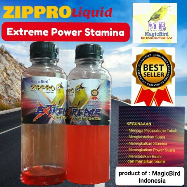 Doping PLECI,sogon, konin ZIPPRO Liquid Extreme Power Stamina