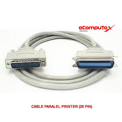 CABLE PARALEL PRINTER 1,5M 3M 5M DAN 10M (25 PIN)