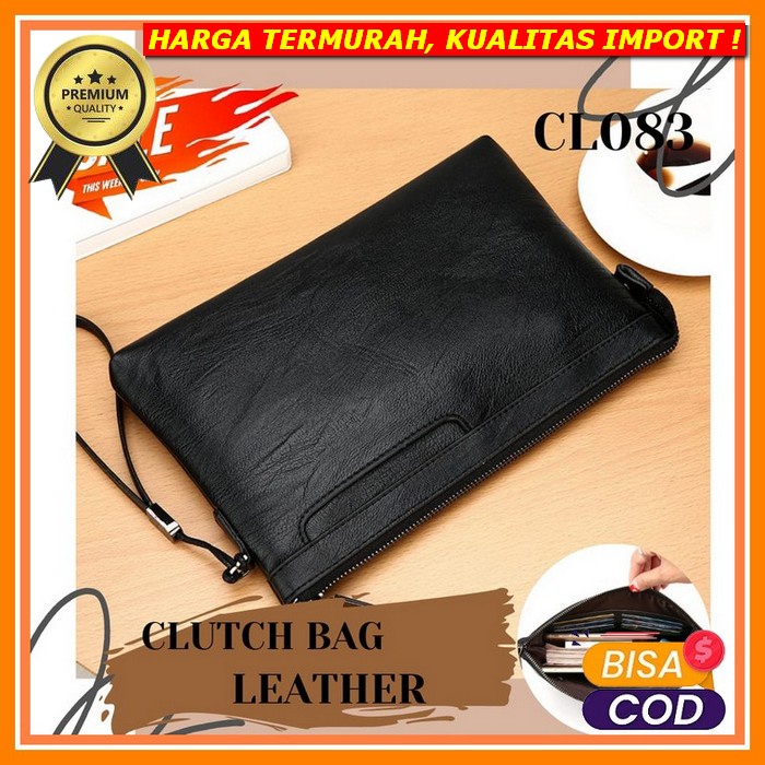 [Bayar Di Tempat] Hand Bag Clutch Pria Wanita Bally Kulit Premium Impor Bc10 Business Clutch Pu Leat