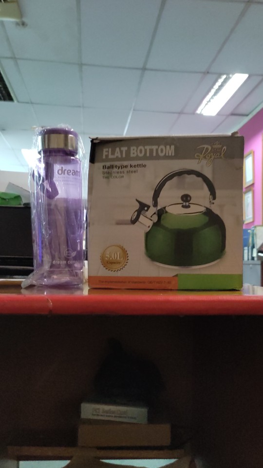 Teko Siul  5 Liter Ceret Bunyi Kettle Stainless Steel Warna