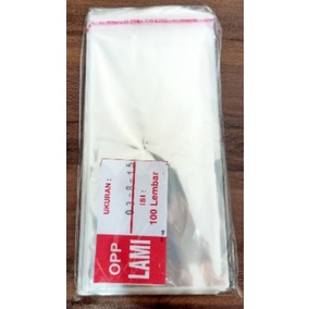 Plastik Perekat Lami 8 x 15 | Plastik Berperekat | Plastik OPP