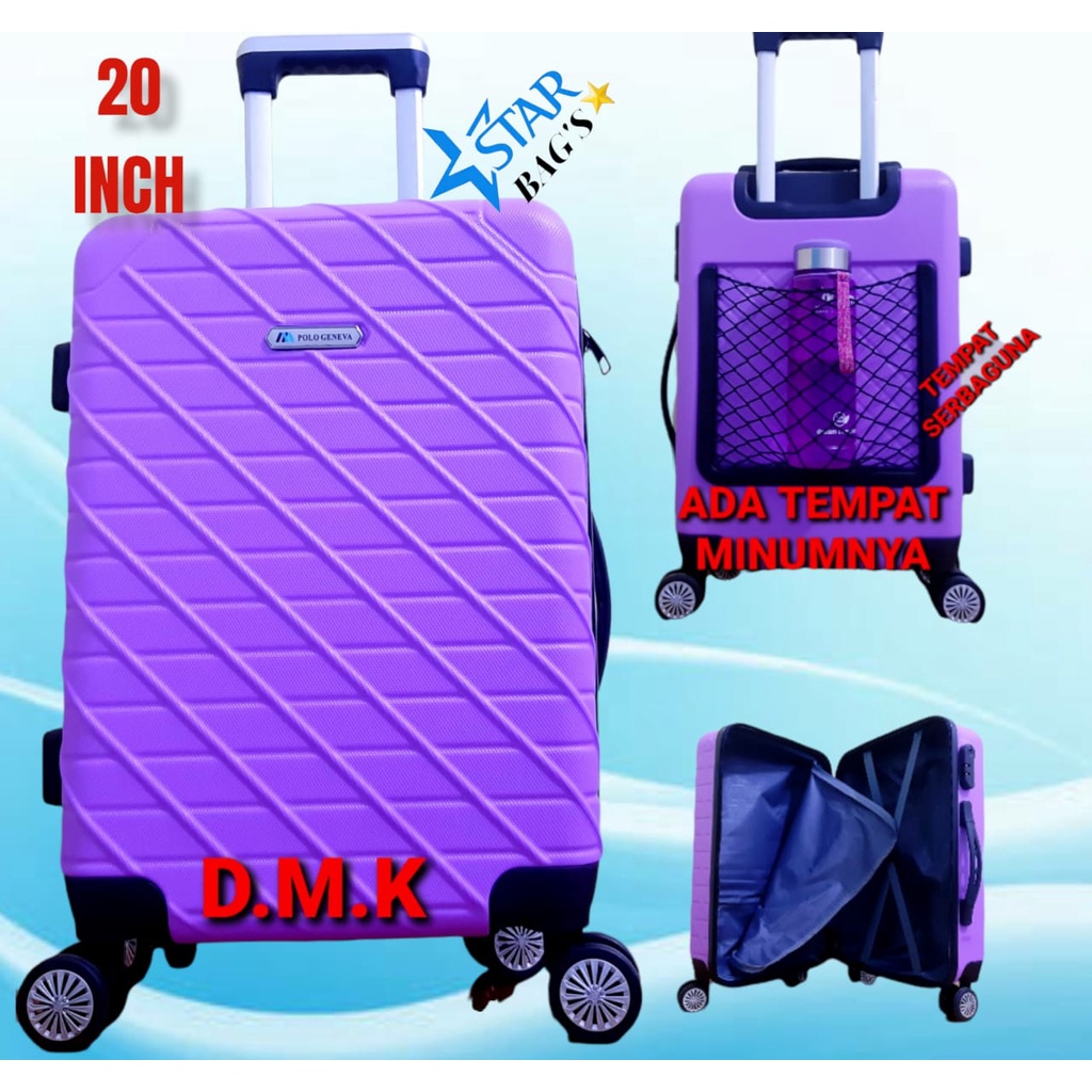 Koper 20 Inch Koper Sedang,Koper Polo geneva,Koper -Bisa,2205
