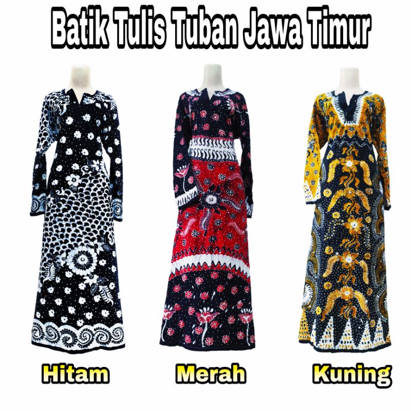 DASTER BATIK PANJANG BUSUI, TERLARISSSS!!!!  BATIK TUBAN TULIS ASLI....