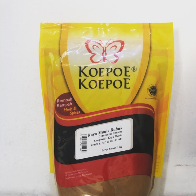 

Cinnamon bubuk koepoe koepoe 100gr (repack