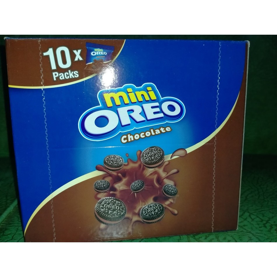 

MINI OREO RASA COKELAT, STROBERI, VANILLA 130g (10x13g)