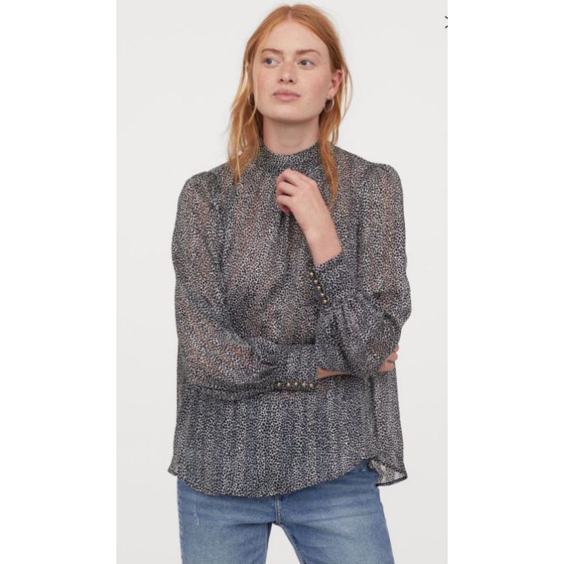 Blouse Leopard H&M