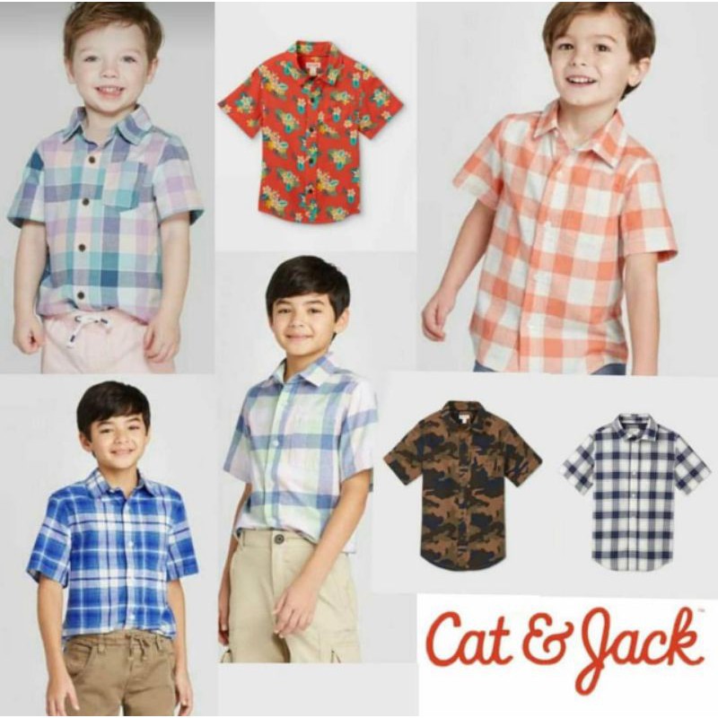 kemeja anak CAT & JACK