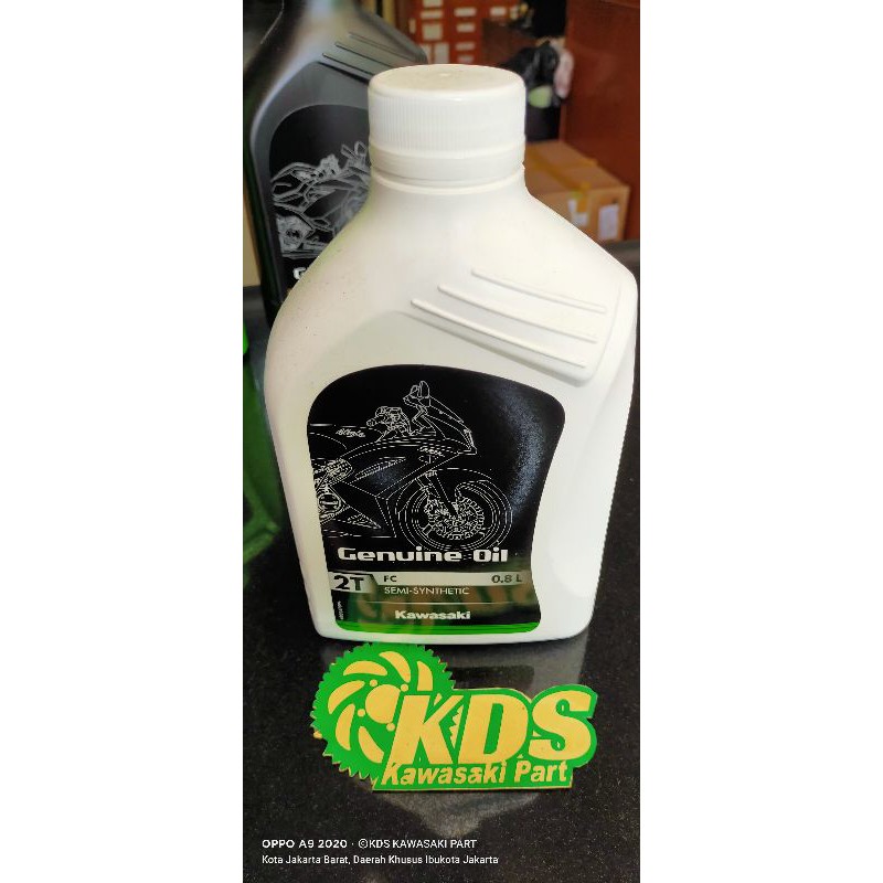 olie 2T motor kawasaki