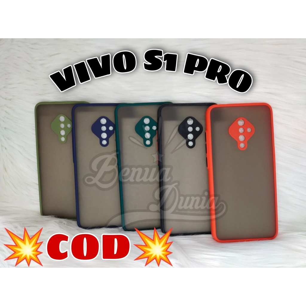 CASE MATTE VIVO Y91C/Y93 -VIVO Y91/Y95 // CASE DONE MY CHOICE PLUS RING KAMERA - BD