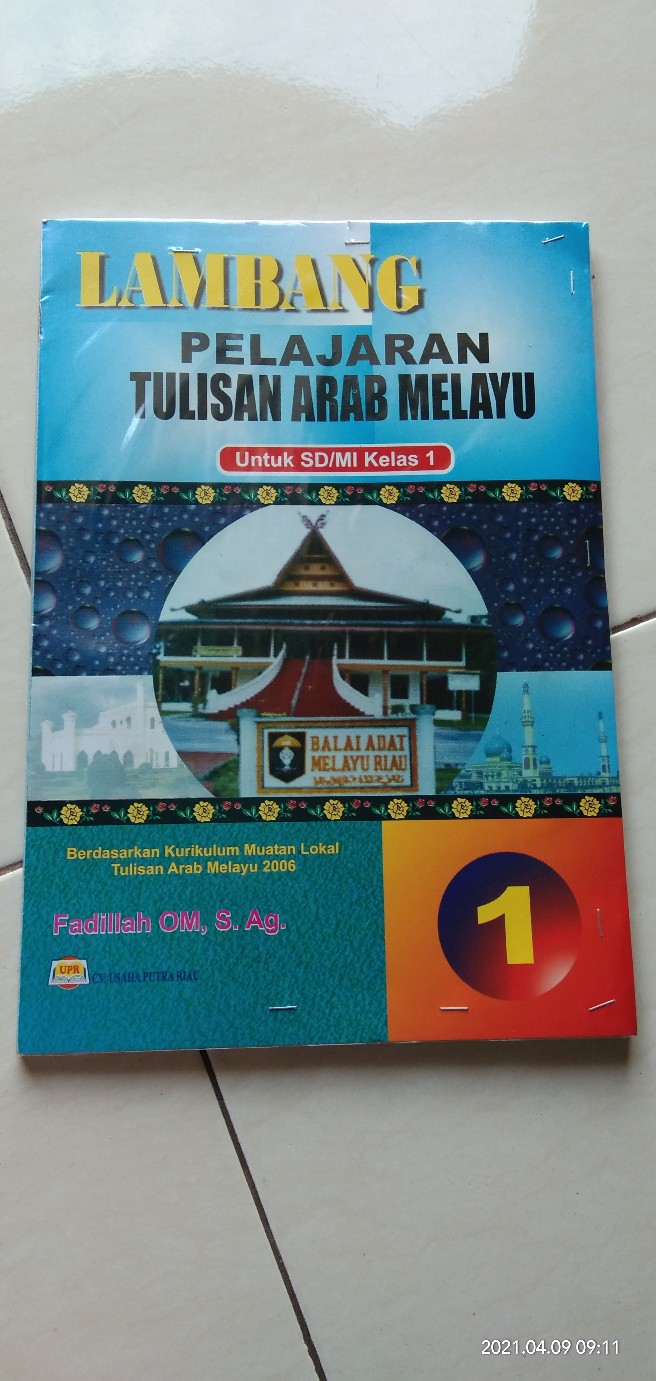 Buku Armel Kelas 1 Sd Lambang Tulisan Arab Melayu Kelas 1 Dumai Giovare Shopee Indonesia