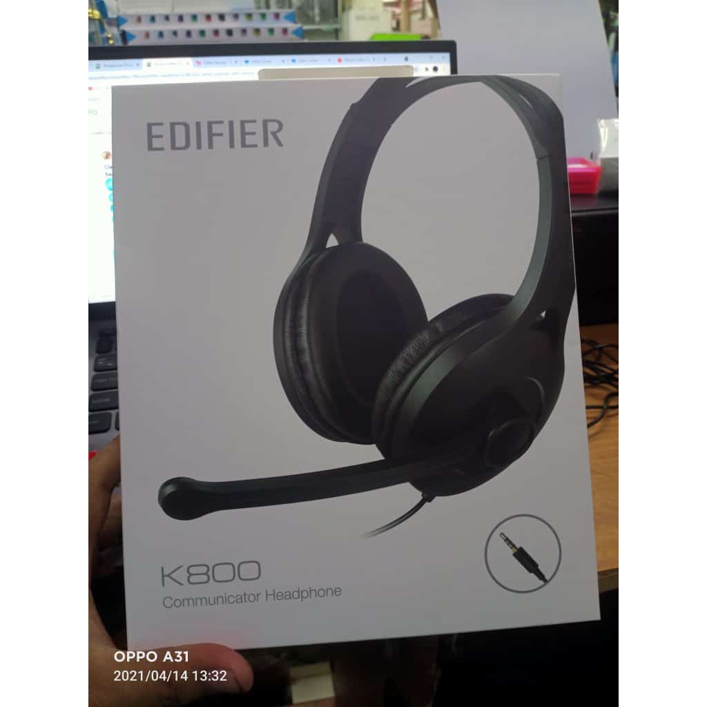 Edifier K800 Headphone Communicator with Mic edifier original 100%