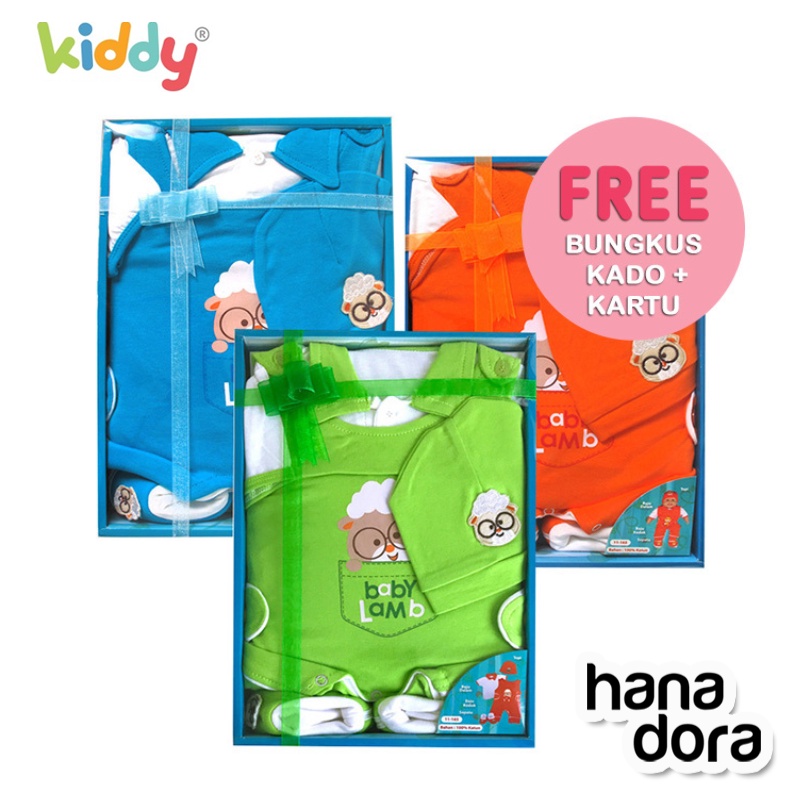 Kiddy Baby Set KD11165 - Set Pakaian Bayi / Kado Lahiran