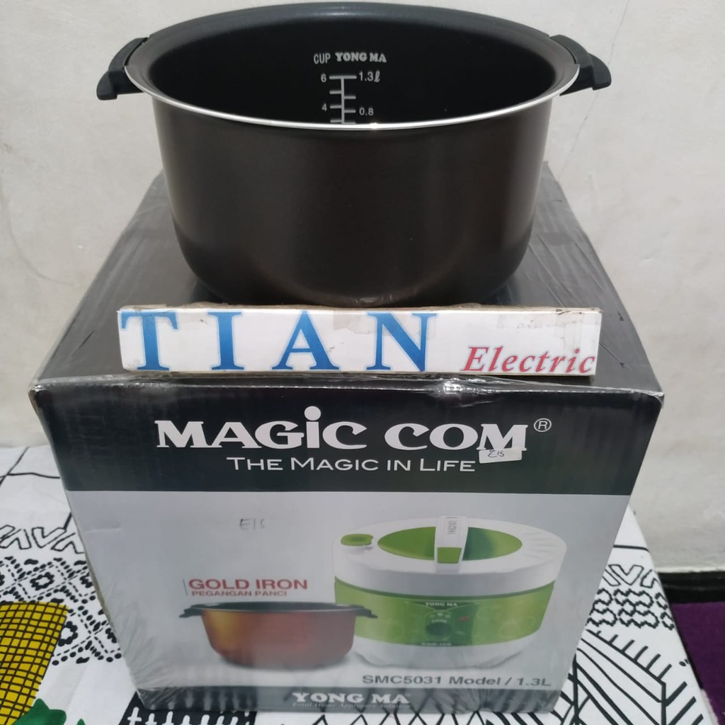 Panci MagicCom YONG MA Original 1,3Liter SMC-5031, YMC-503, MC-1350