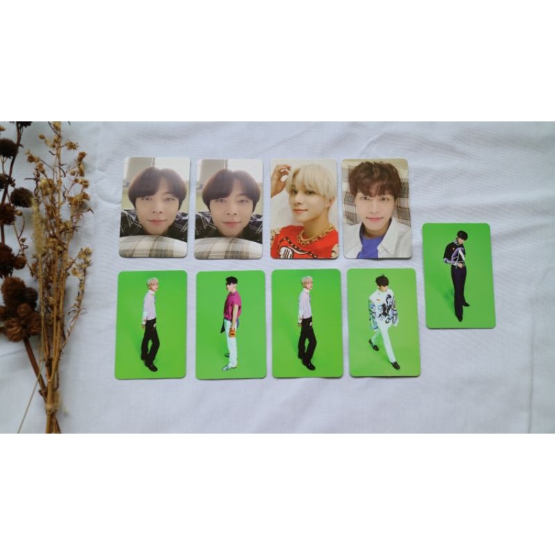AR PHOTOCARD PC CLIP NCT 127 STICKER JEWEL VER JOHNNY DOYOUNG MARK TAEIL JUNGWOO