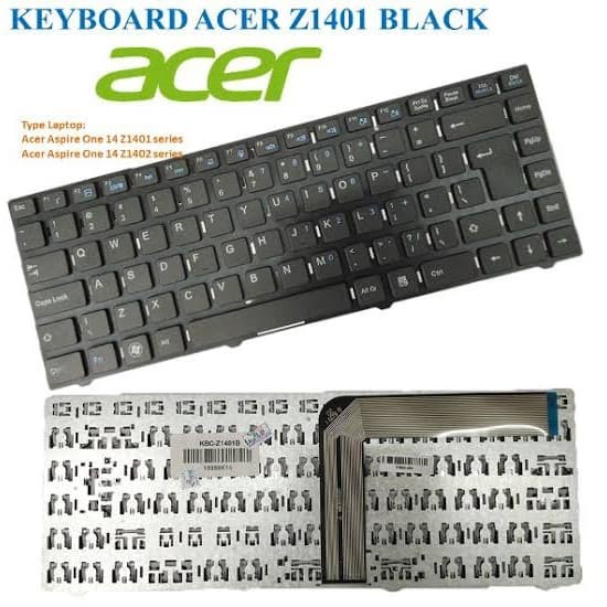 keyboard acer one z1401 z1402 series