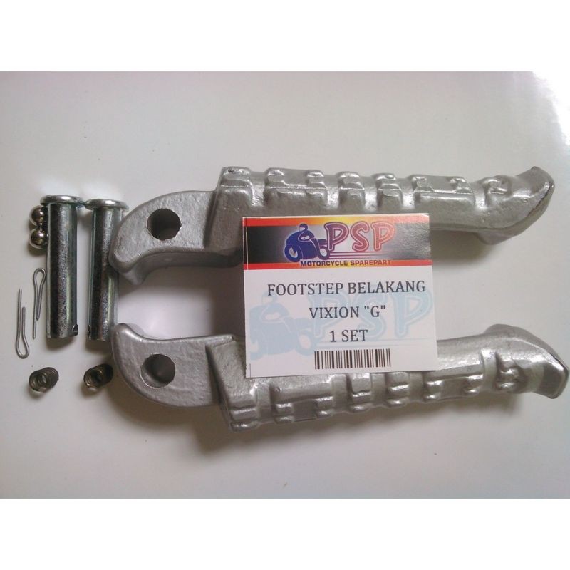 Footstep Belakang VIXION (Diral) - Foot Step Barstep Pijakan Kaki Belakang VIXION Lama Aluminium