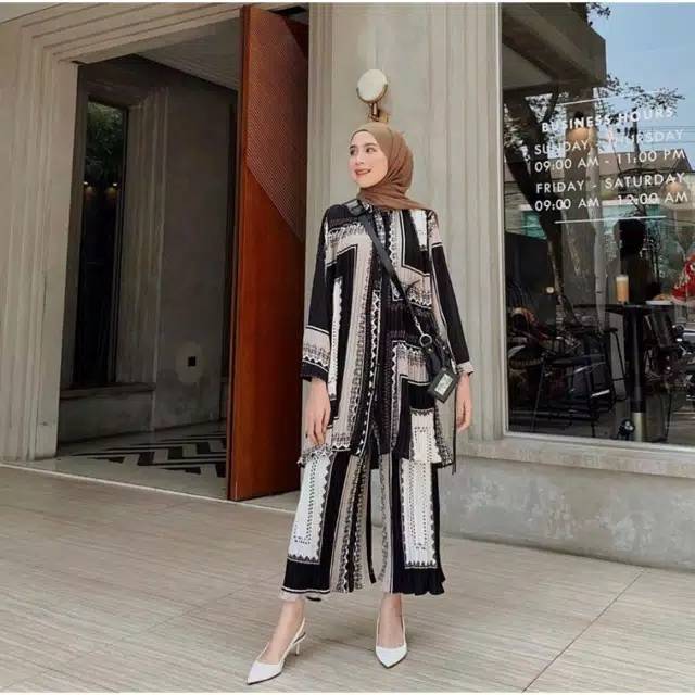 SETELAN PRISKET PLISKET IMPORT BANGKOK / SET IMPORT BANGKOK / SET ORI BKK (top + pants)