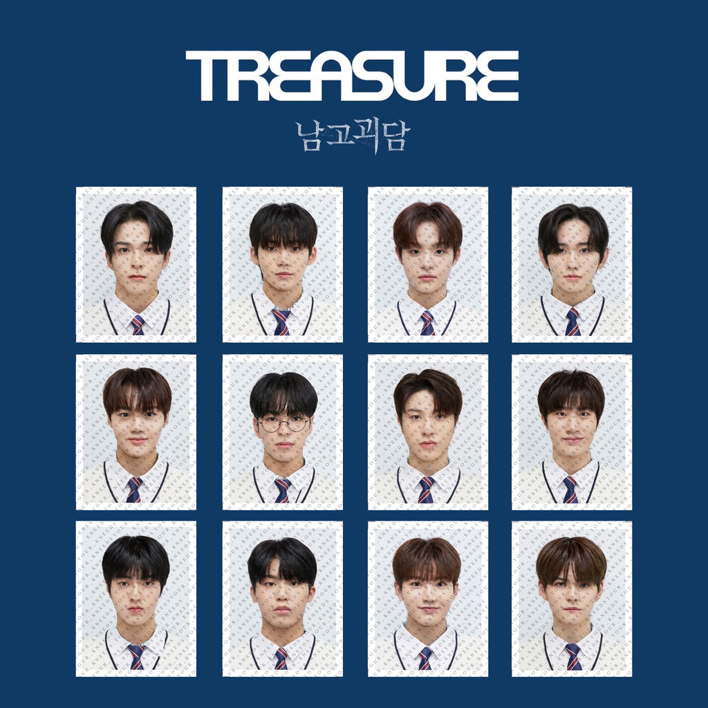 TREASURE ID PHOTO SET MYSTERIOUS CLASS | WEB DRAMA | UNOFFICIAL