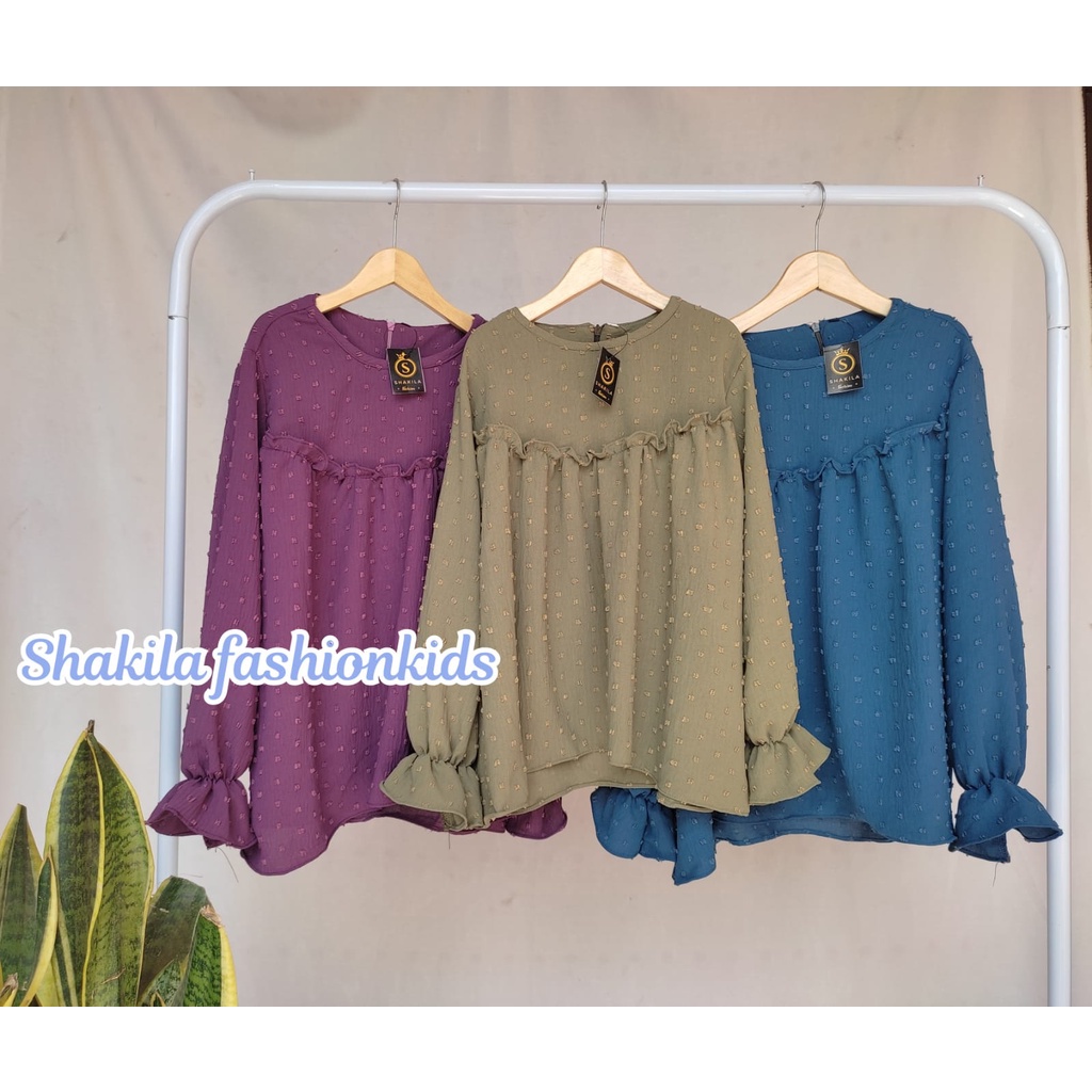 uragiri babydolls tunik anak kemeja anak perempuan baju anak perempuan usia 2-13 tahun