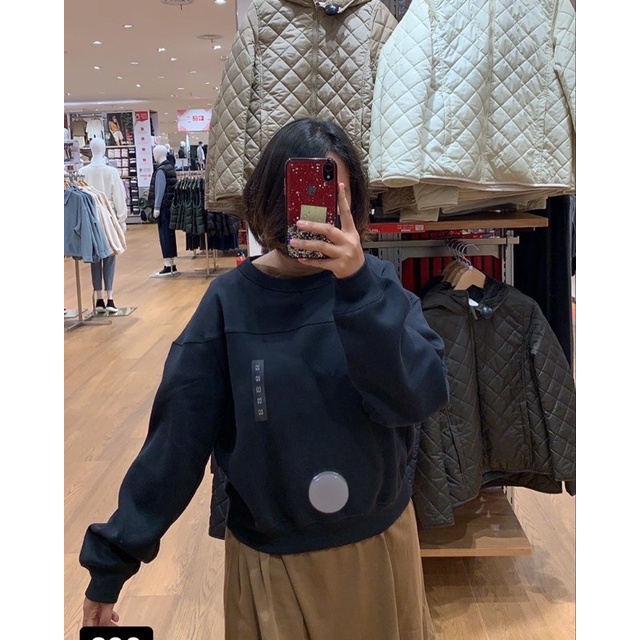 sweater wanita uniqlo sale