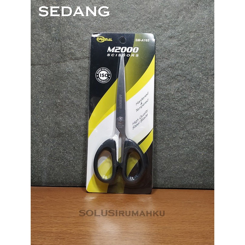 

Gunting Sedang Stainless M2000 SM-A165 High Quality Steel Blade SRNew372