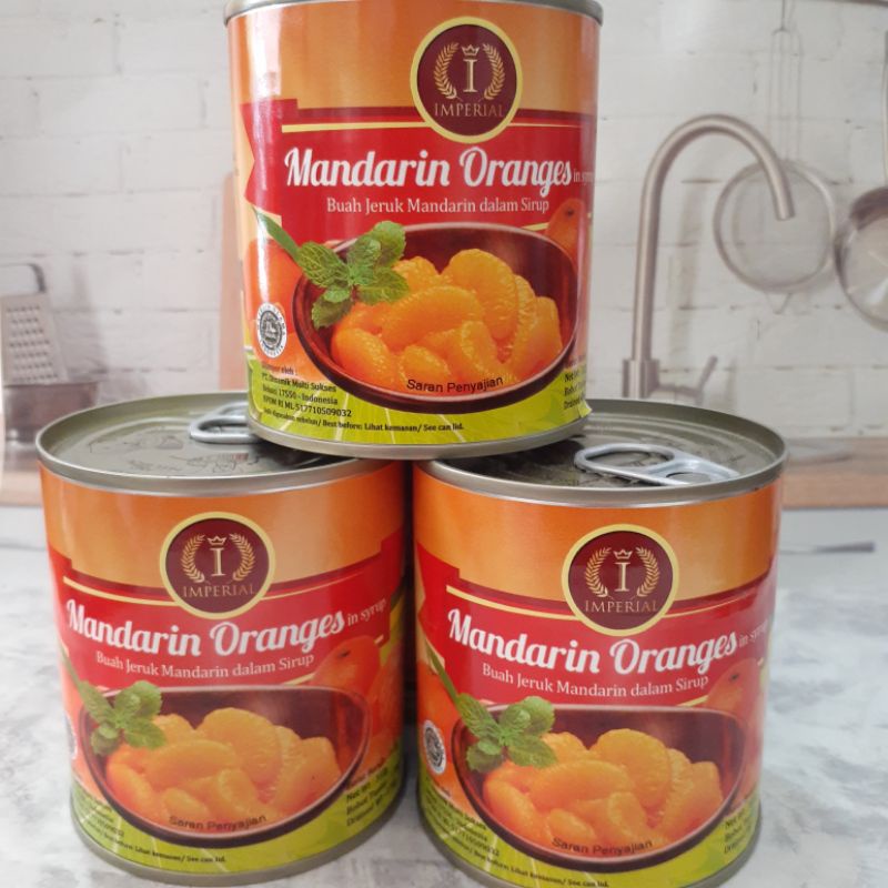 

Buah Jeruk Mandarin dalam Sirup Imperial Mandarin Orange in Syrup 312g