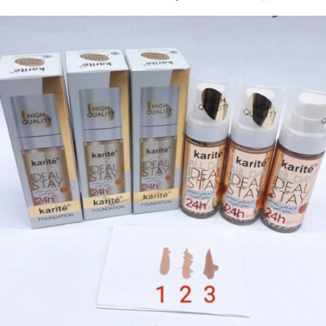 Foundation all day ideal stay by karite