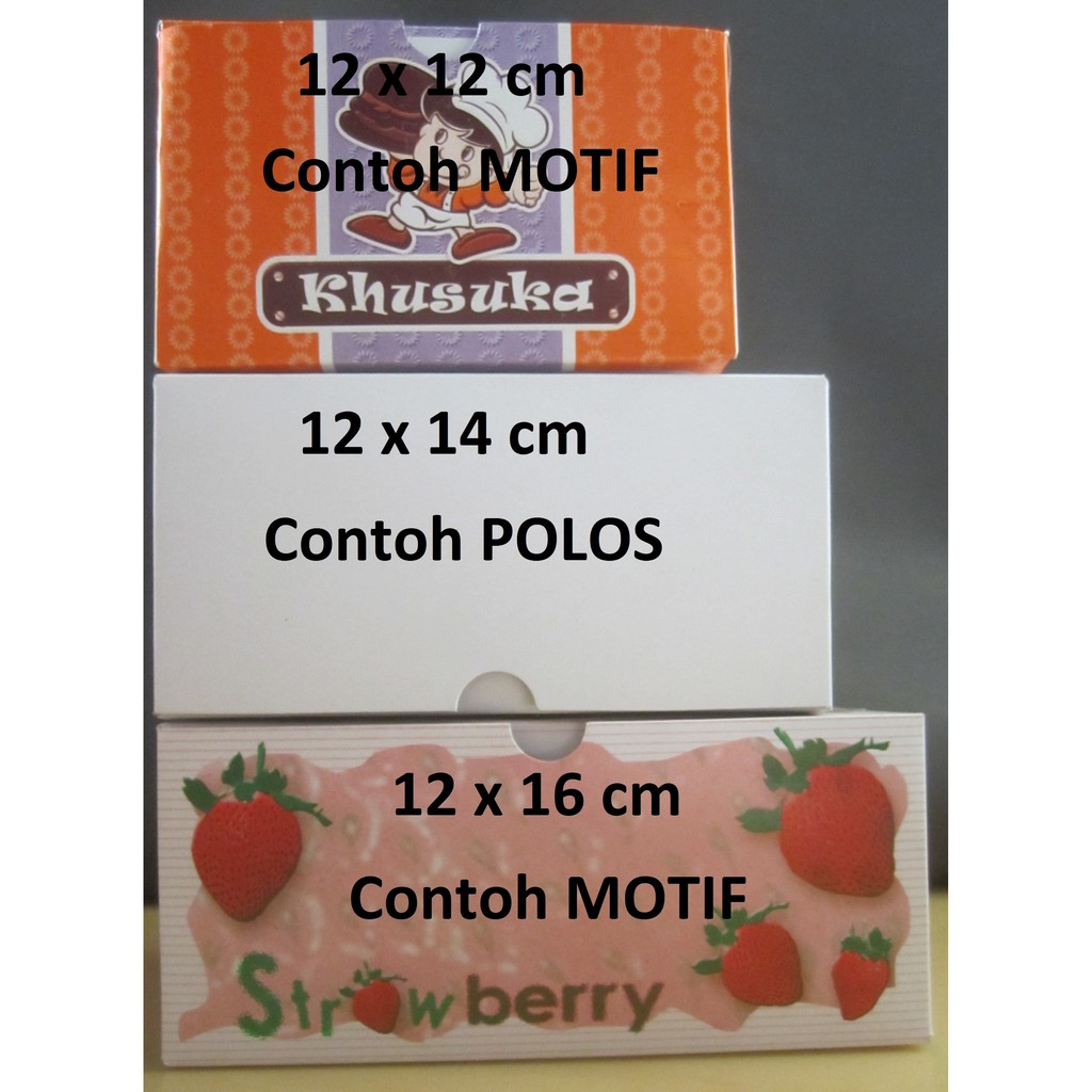 

PROMO JUAL Dus Snack Dus Kue uk 12x16 Putih Polos 100lbr Terbaik