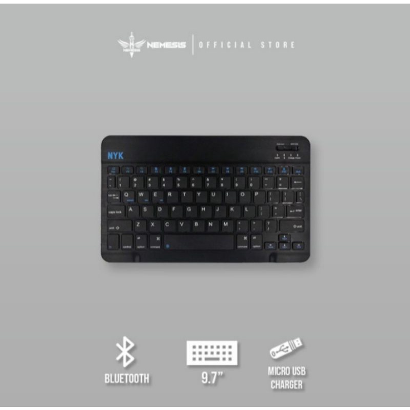 Keyboard Mini Bluetooth BT-90 / keyboard nyk mini bt 90/keyboard bluetooth mini/ keyboard bluetooth