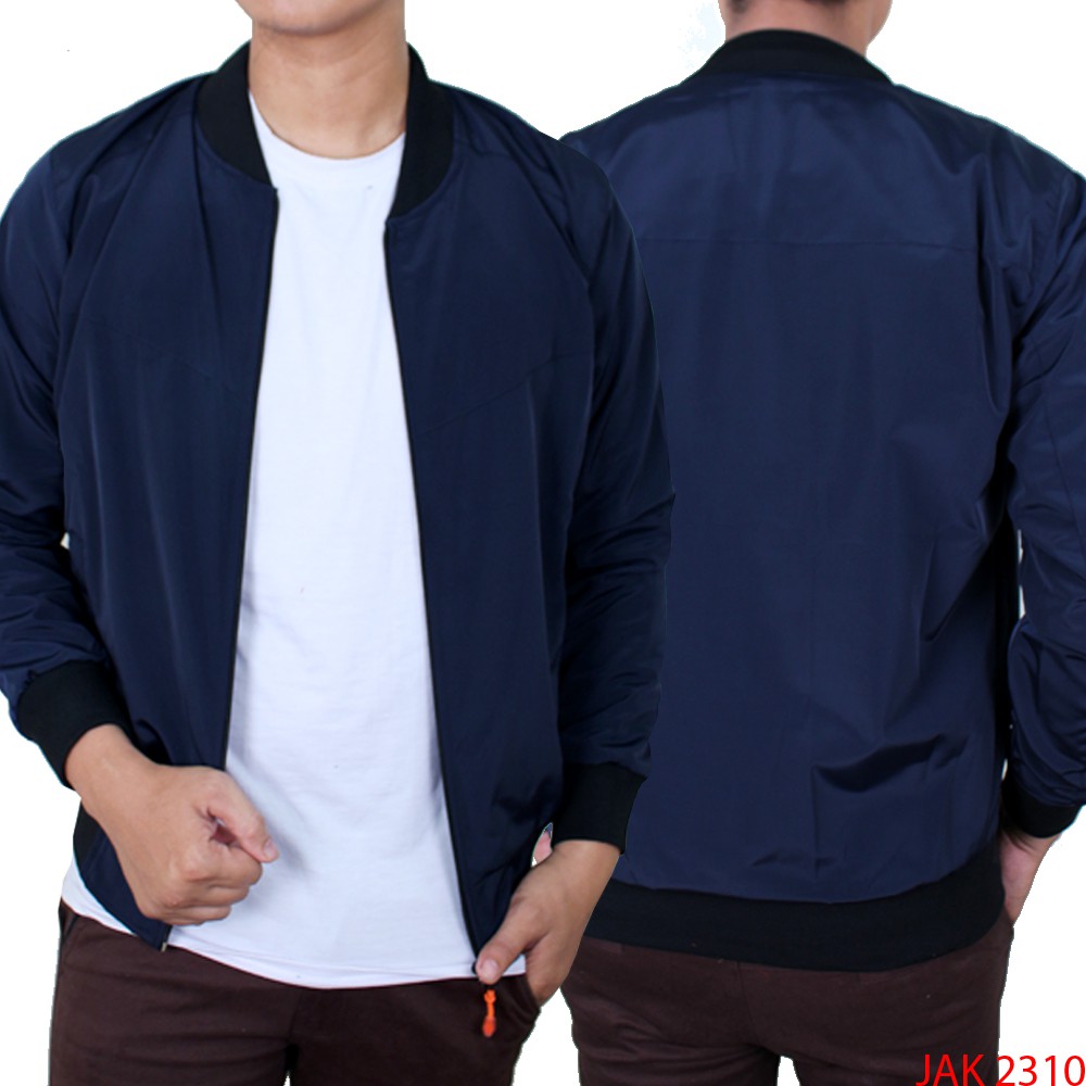 Jaket Parasut Mayer Polos Baseball - JAK 2310