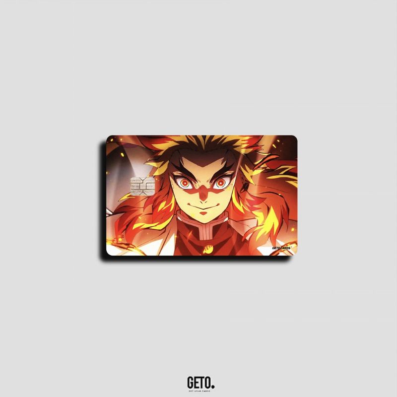 

Demon Slayer (Hologram Special Editon) | GETO CARDS ( Skin / Sticker kartu ATM)