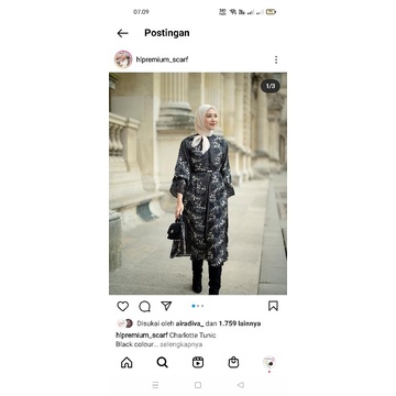 tunik charlotte XL heven light,cheryl outer heaven light XL black