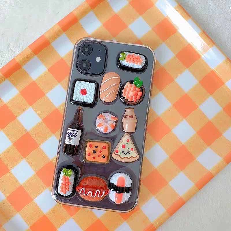 Sushi 3D Case Xiaomi Redmi Note 11 Pro 5g 4g 10 9 8 7 6 5 4 3 2 ultra 10T 8A 7A S2 S3 MI A3 PLUS LITE