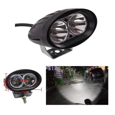 Lampu Tembak Sorot OWL LED 20 watt 2 mata 24v 12v motor mobil cree dc truk 12 volt 24 volt