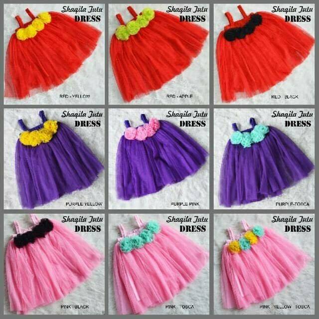 Dress tutu 1-12thn