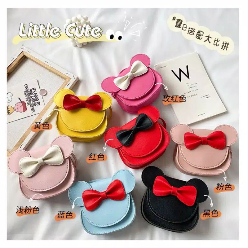 SlingBag New Mickey mouse/Tas anak anak wanita Terbaru 2021/Tas bahu anak anak