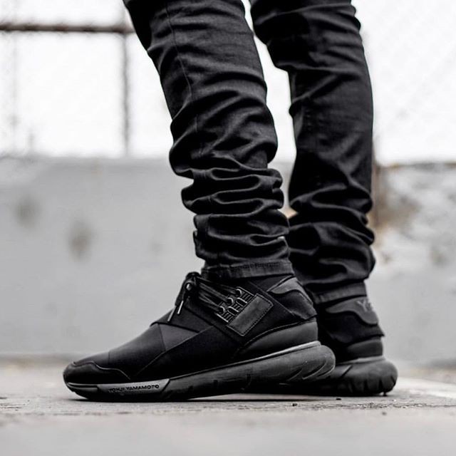 Adidas Y3 Yohji Yamamoto Qasa High Full Black