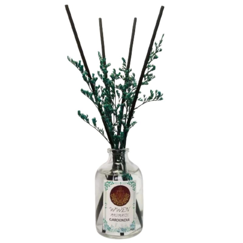 Reed Diffuser Pengharum Ruangan Aroma Bunga Aromateraphy Reed Diffuser Murah Aroma Ruangan Aroma Ruangan-ARM BUNGA GARDENDIA